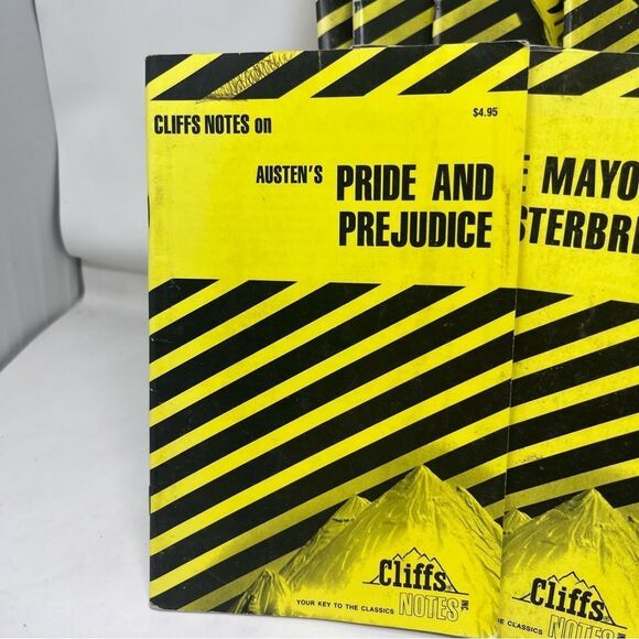 Cliffs Notes Book Bundle Vintage Novels Reading Classics - Picture 6 of 10